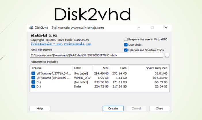 disk2vhd || disk2vhd download